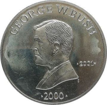 Liberia 5 dollars 2000, KM#949