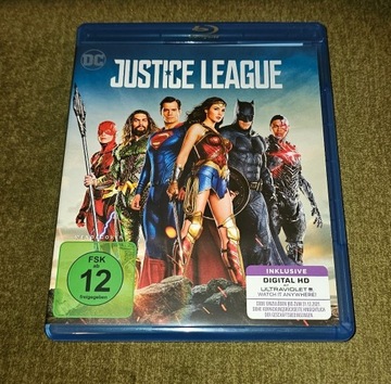 Justice League Liga Sprawiedliwości Blu-Ray