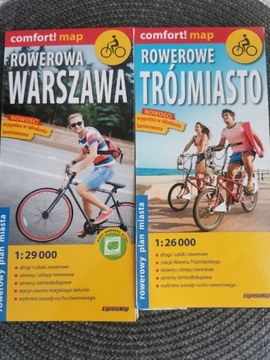 Rowerowa Warszawa Rowerowe Trójmiasto. Komplet map
