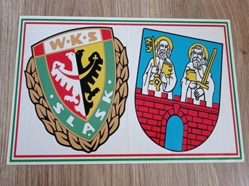 Vlepka a4 WKS Śląsk Wrocław Lechia Gdańsk 