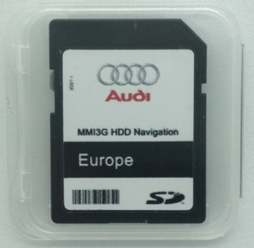 Aktualizacja map AUDI MMI 3G HNav 2023 6.36.0