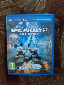 Disney Epic Mickey 2 PL dubbing PS Vita