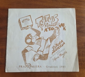Tytus, Romek i Atomek - Sztuka muzyczna - 1985 - Podpis Chmielewski