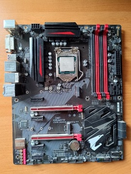 Płyta z procesorem Gigabyte z370 Aorus I5 9600k