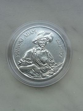 Węgry 200 Forint 1977 r A. Manyok srebro 28 gram