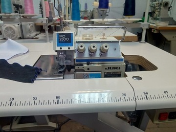 Overlock owerlok 3 nitkowy JUKI MO 2504 mereżka