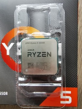 Procesor AMD 3500X - komplet