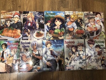 Shokugeki no souma kulinarne pojedynki 1-10 manga