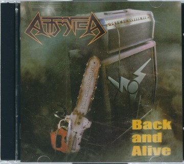 CD + DVD Attomica - Back and Alive (2015)