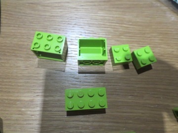 LEGO 3001 KLOCEK 2x4 lime NOWY 