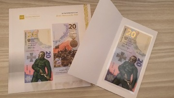 Banknot 20 zł Bitwa Warszawska 