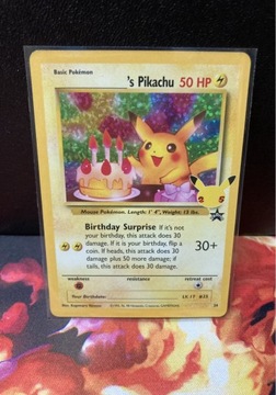 Karta Pokemon TCG Celebrations ___’s Pikachu