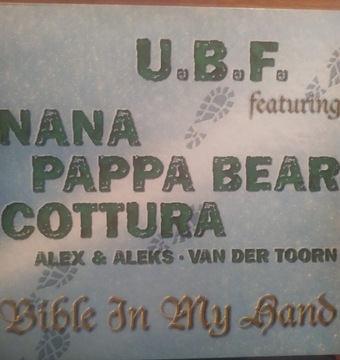 U.B.F. Bible In My Hand singiel winyl '12