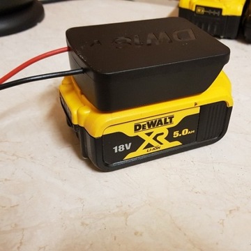 Adapter DeWalt DIY płytka pcb