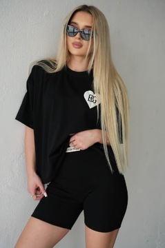 T-shirt BG CAROLA czarny Brandenburg COUTURE 