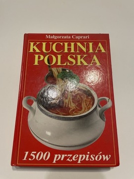 Małgorzata Caprari Kuchnia Polska 1500 przepisów 