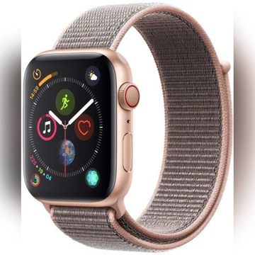 Apple Watch Series 4 Gold Pink Sand Sport Loop