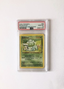 PSA 10 Pokemon Bulbasaur 2002 Legendary Collection