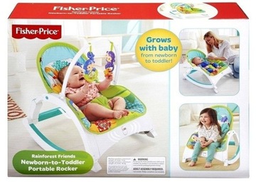 FOTELIK BUJACZEK LEŻACZEK  FISHER PRICE