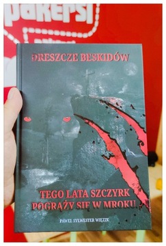 "Dreszcze Beskidów"- oprawa tw. z podpisem autora