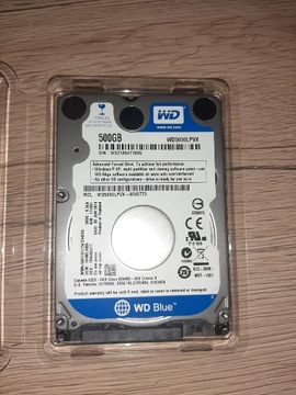 Dysk WD 500GB HDD WD5000LPVX  2,5" 