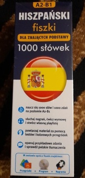 Hiszpański fiszki 1000 dla znających podstawy