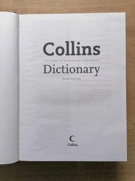 Collins English Dictionary Home Edition