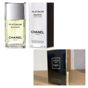 Chanel Platinium Egoiste i Chanel Coco Noir