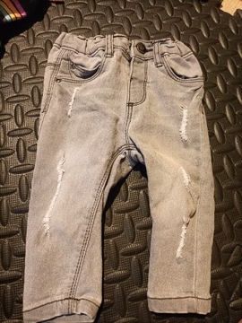 Spodnie jeansy rozm. 74