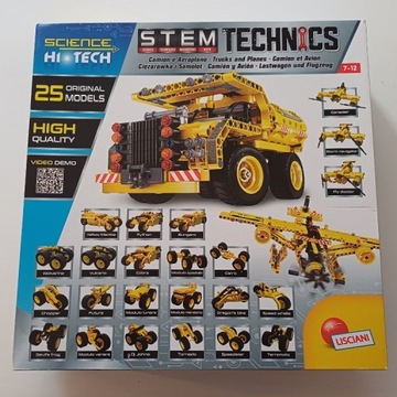 25w1 Hi Tech Stem Technics - Ciężarówki i samoloty