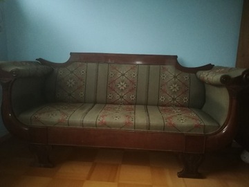 Sofa, kanapa, ławka, biedermeier, około 1820 rok