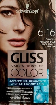 SCHWARZKOPF GLISS COLOR Care & Moisture   nr 6-16