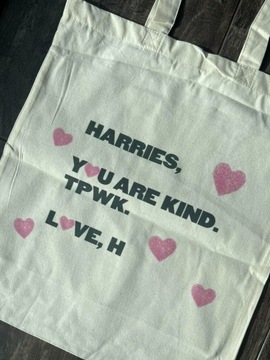 bawełniana torba tote bag Harry Styles