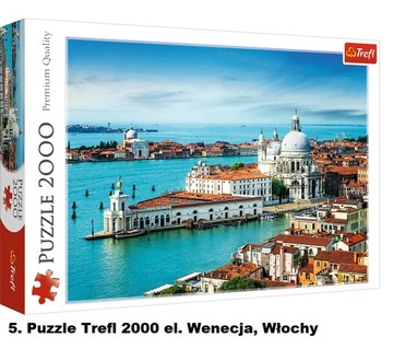 PUZZLE trefl 2000 EL Wenecja, Włochy 