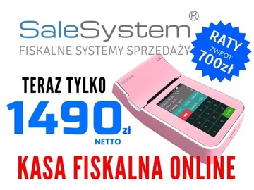 Kasa fiskalna ELZAB K10 Online WiFI różow ! RATY !