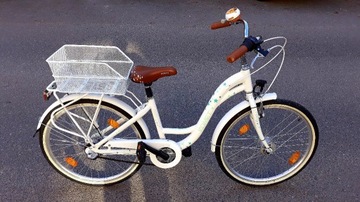 piękny wyposażony rower dziecięcy ROMET PANDA 2.0 Alu 24 + dodatki ~NOWY!