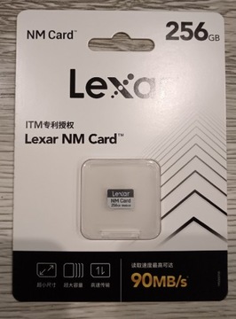 Lexar NM Card 256gb (Huawei Mate 20 PRO / P30 PRO i kolejne)