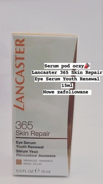 Serum pod oczyLancaster 365 Skin Repair 15ml