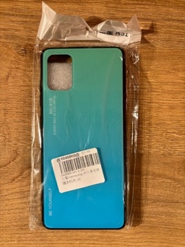 Etui Samsung Galaxy A51 Zielone Cieniowane