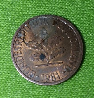 Moneta z 1981roku 