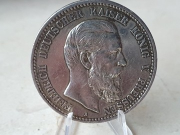 5 marek, 1888 t  Fryderyk III