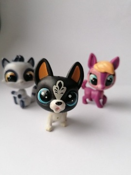 Littles pet shop 3 figurki lps + GRATIS ozdoby 