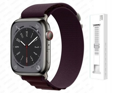 PASEK ALPINE DO APPLE WATCH 38/40/41mm Wiśniowy