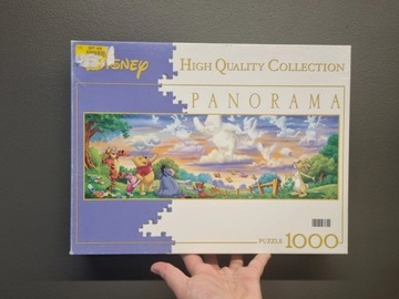 Puzzle 1000 Kubuś Puchatek Disney panorama