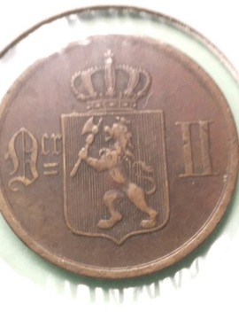 Moneta 2 ore Norwegia 1893
