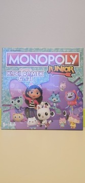 Gra Monopoly Junior Koci Domek Gabi DreamWorks