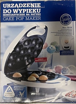 CAKE POP MAKER urządzenie do wypieku mini ciastecz