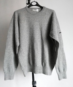 Sweter unisex 70 % wełna jagnięca s m l oversize