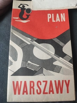 Plan Warszawy 1973 rok