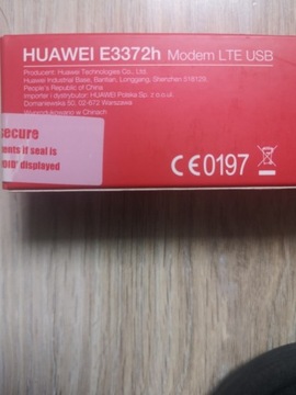 Modem LTE USB Huawei E3372h, biały (logo Orange) 